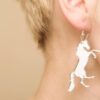 Yaseed Unicorn earrings